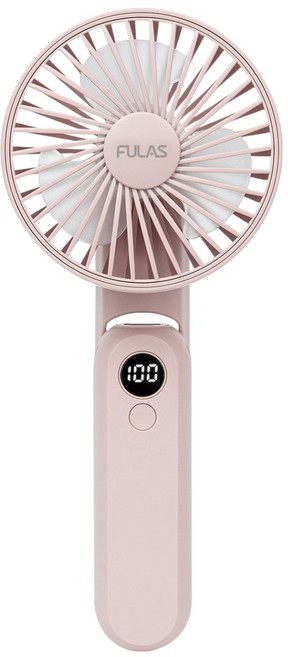 풀라스 5단 휴대용 선풍기, FL-PF4000, Pink