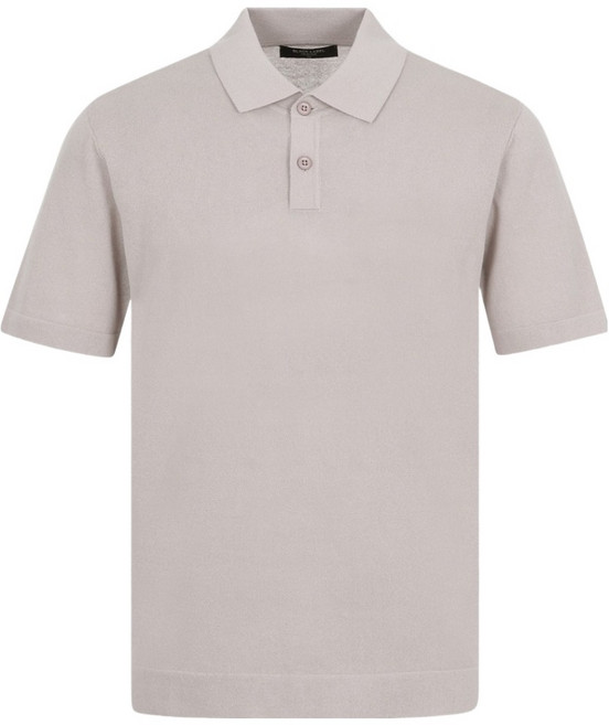 인디안 남성용 무지 카라 반팔 니트 MIVBS5M2361