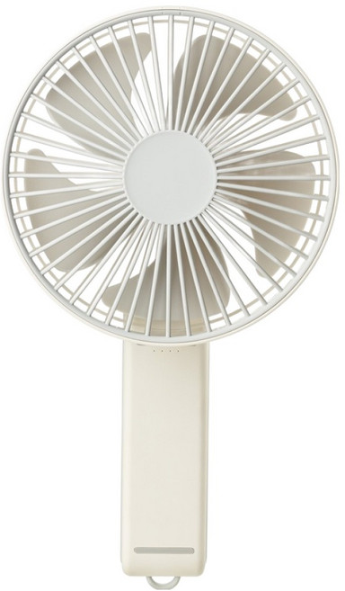 코비 Big Fan 휴대용 탁상용 핸디 선풍기 16cm, BigFan16, 클래식 화이트