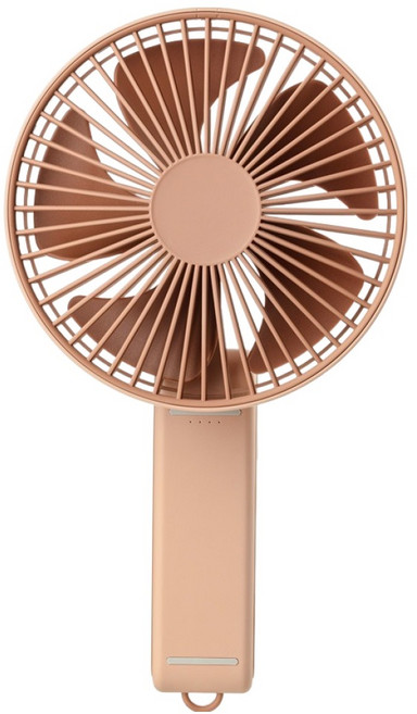 코비 Big Fan 휴대용 탁상용 핸디 선풍기 16cm, BigFan16, 트렌디 모카