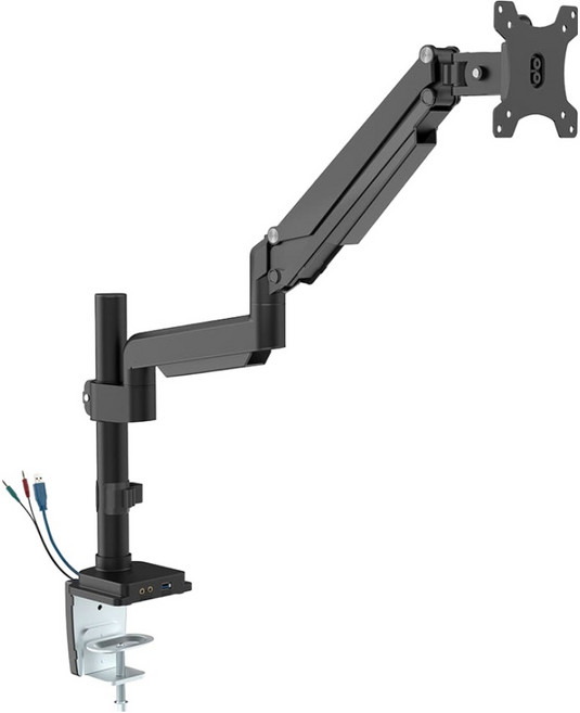 카멜마운트 프리미엄 모니터 거치대 CMA2PB, 블랙, 1개