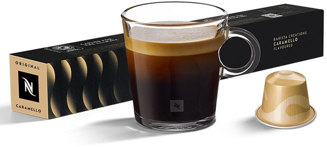 네스프레소 바리스타 크리에이션 캐러멜향 커피, 5g, 10개입, 1개