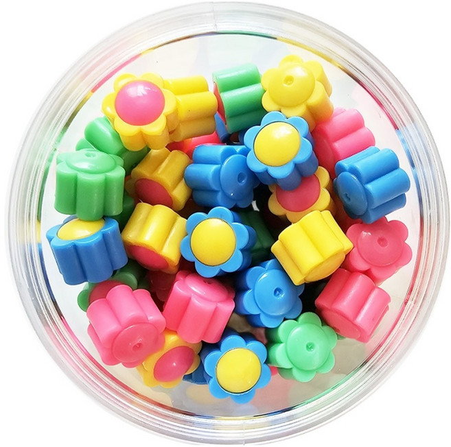 단비나인 데이지 공기놀이 60p 세트, 혼합색상, 1세트