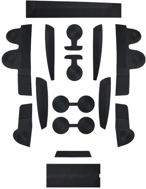 메이튼 팰리카빈 디 올 뉴 팰리세이드 LX3 튜닝 용품 방음 안티노이즈 패드 세트 7인승, 1세트