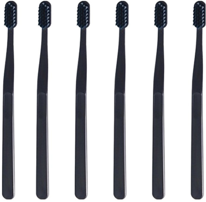 생활도감 칫솔 네이비, 1개입, 6개