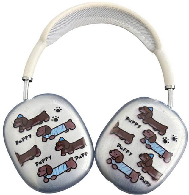 알로데 젤리팝 에어팟맥스 케이스 AirPods Max, NO 02 닥스훈트, 2개