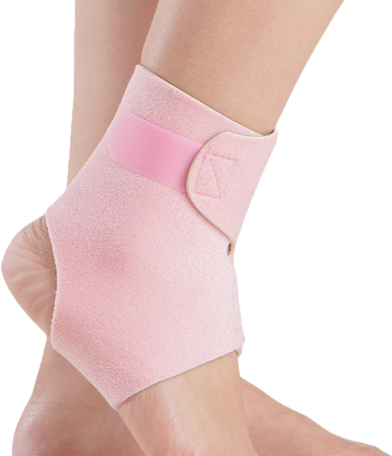 위저스 여름철 얇은 발목 보호대 발목지지 밴드 핑크, 1개