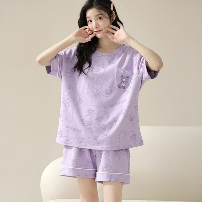 Viola 女性居家服睡衣上下套裝 Vio0018