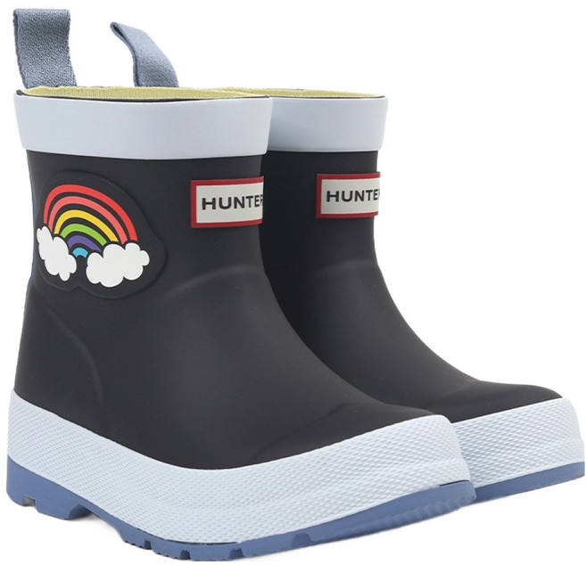 Hunter 兒童 Original First Classic Weather Icon 貼飾靴 KFT6068RMABSL