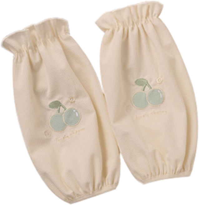 토시핏 데일리 미술용 팔토시 2p, 크림색