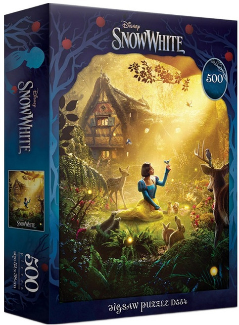 퍼즐라이프 디즈니 백설공주 직소퍼즐 D554, 500피스 디즈니 백설공주 D554, 300피스 or 150피스 직소퍼즐, 1개, 혼합색상, 500피스