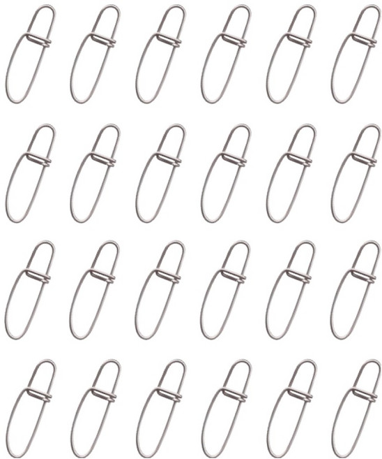 어복 스텐304 대용량 에깅스냅, 1개, 24개입