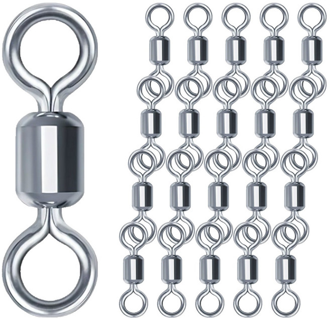 어복 스텐304 대용량 스위벨도래, 1개, 21개입