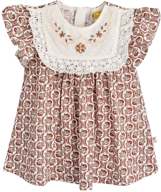 moimoln 女童蘿榭連身裙 M242OPB58P