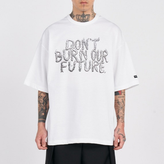 아조바이아조 남성용 DBOF 3D 티셔츠 PB232TE004