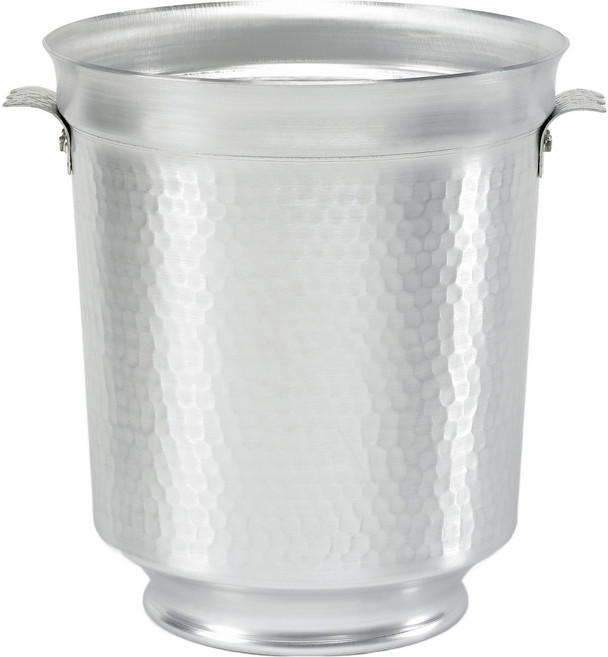 아그넬리 샴페인 와인 아이스 버켓 Hammered Silver, 1개, 7L