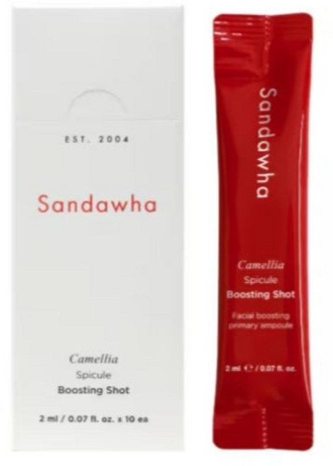 Sandawha 山茶花微針導入精華 10條入, 1盒, 20ml