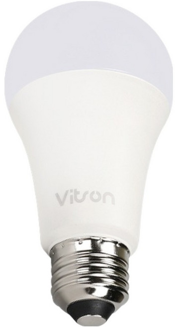 비츠온 LED 벌브 12W, 주백색, 1개