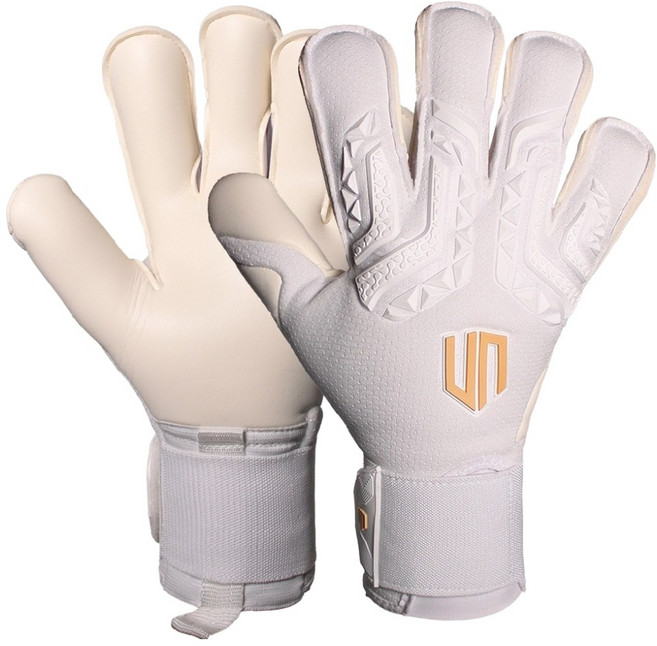 지케이유니온코리아 유니온 스키퍼 스마트 와이드 선수용 라텍스 골키퍼장갑 양손세트 UN2523-002, 화이트골드, 1세트