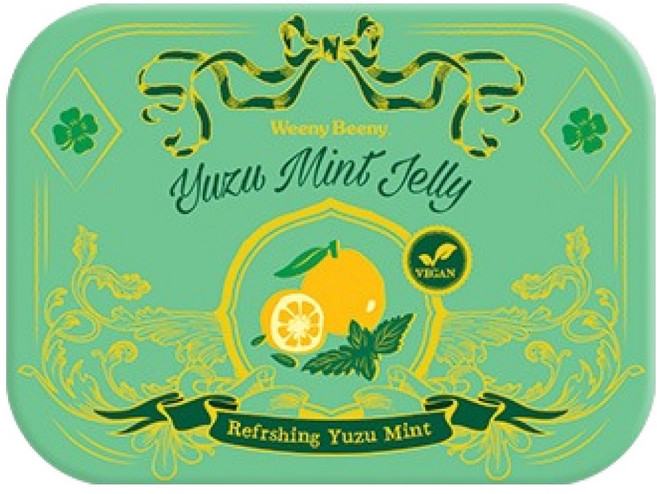 위니비니 유자민트젤리 틴, 120g, 1개