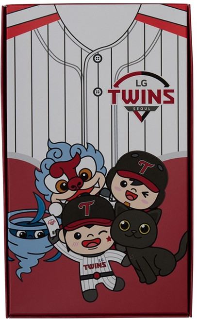 모나미 LG트윈스 프러스펜 6종 세트, 혼합색상, 1개