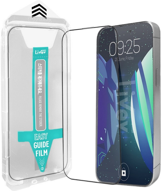 Librebe 瞬貼 HD高畫質 全覆蓋鋼化玻璃螢幕保護貼 2入組+輔助工具組, 1個