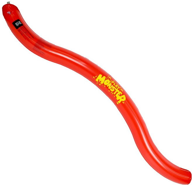 바이온 몬스터 꿈틀이 누들 스틱 물놀이 튜브 170cm, 레드, 1개