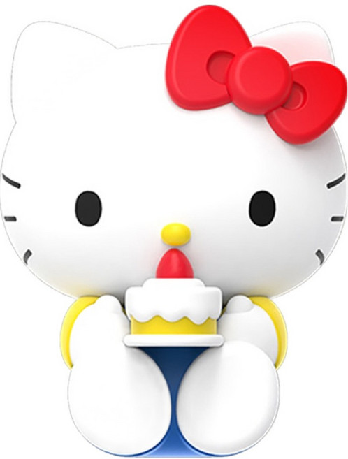 로이체 산리오 캐릭터즈 모니터 피규어 헬로키티, 1개