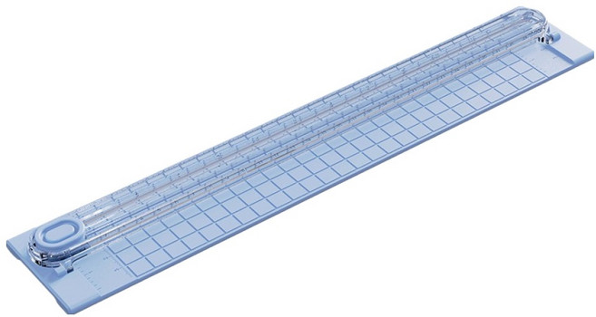 달콤무드 종이 트리머 재단기 블루 미니, A3