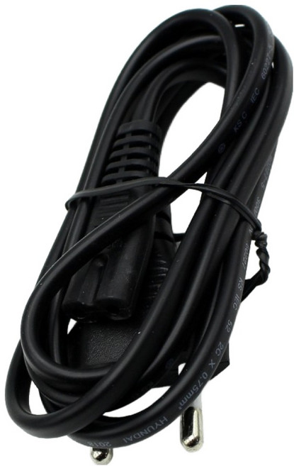컴퓨터 8자 녹음기 전원코드 E-5624, 블랙, 1개, 1.3m