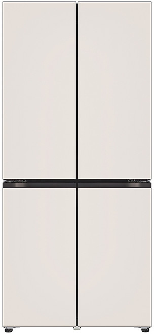 LG전자 디오스 오브제컬렉션 상냉장 하냉동 Fit Max 504L 4도어 냉장고 방문설치, M516GGG012S