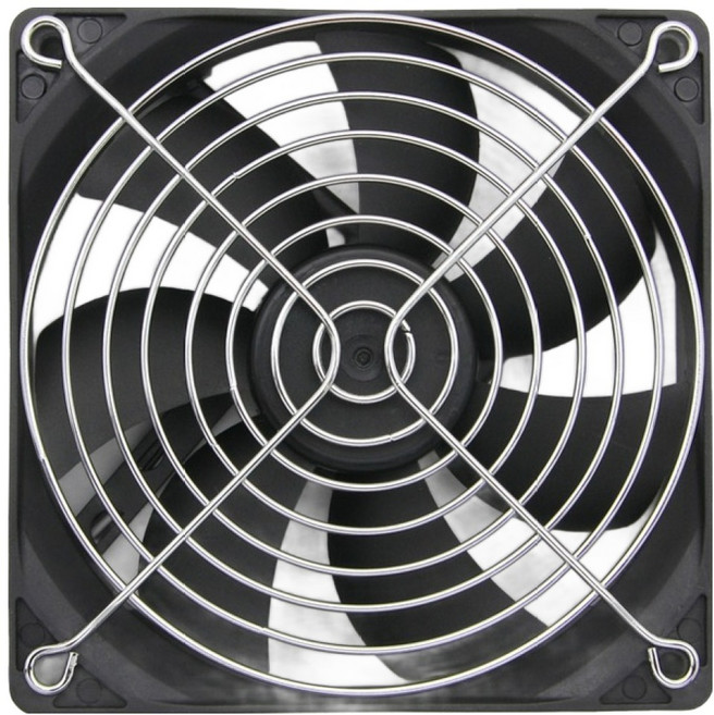 컴스 팬 그릴 포함 USB 전원 케이스 먼지유입 방지 쿨러 케이스 120mm, BT272