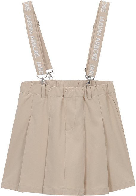 제이씨비 주니어 탈부착 나염 멜빵 플리츠 스커트 S341