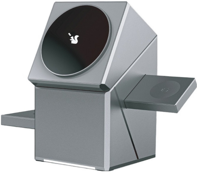 피넛 4in1 맥세이프 거치대 큐브 프리미엄 무선충전기 CBT-20, 1개