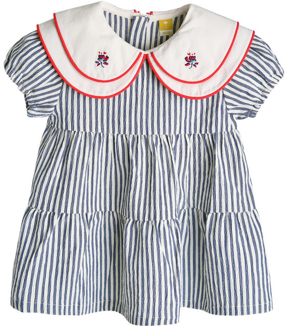 moimoln 女童度假風連身裙 M242OPB60P