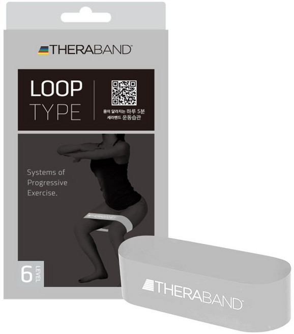 세라밴드 루프 밴드, 실버 6단계, 1개