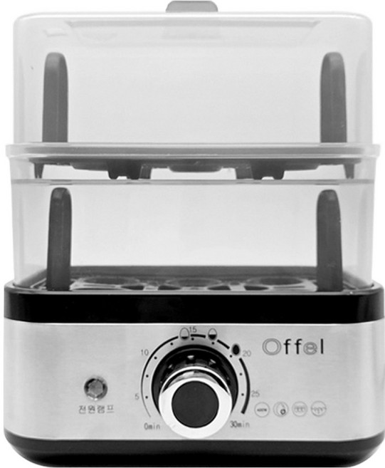 Offel 附定時器不鏽鋼蒸蛋器, OFB-6406/02