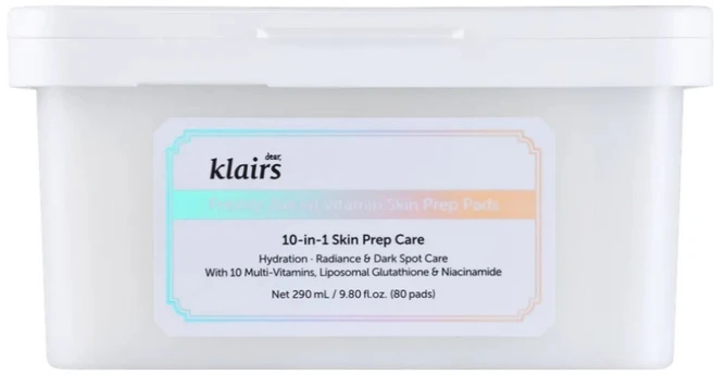 클레어스 프레쉴리 쥬스드 비타민 화잘먹 패드 290ml, 80매입, 1개 - 쿠팡