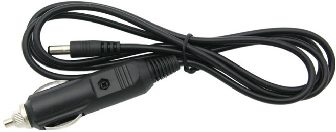 컴스 차량용 시가 전원 케이블 12V DC 2.1mm x 5.5mm x 1.5m, NA021