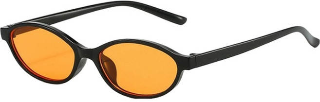 씨오브비 긱시크 타원형 슬림핏 선글라스