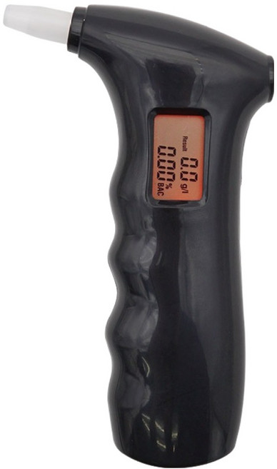 컴스 마트 셀프 휴대용 그립형 디지털 음주 측정기 BT844, 1개