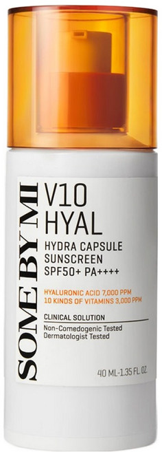 SOME BY MI V10 玻尿酸保濕膠囊防曬霜 SPF50+ PA++++, 1個, 40ml