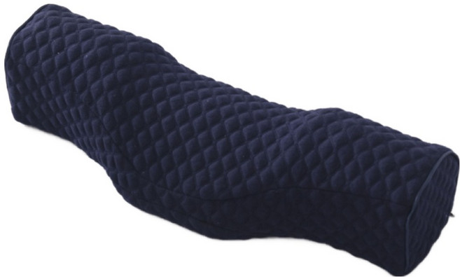 하와이슬립 메모리폼 경추베개, 네이비, 1개