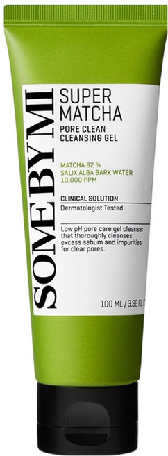썸바이미 수퍼 말차 포어 클린 클렌징 젤, 1개, 100ml