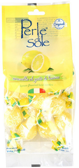 페를레디솔레 레몬 사탕, 110g, 1개
