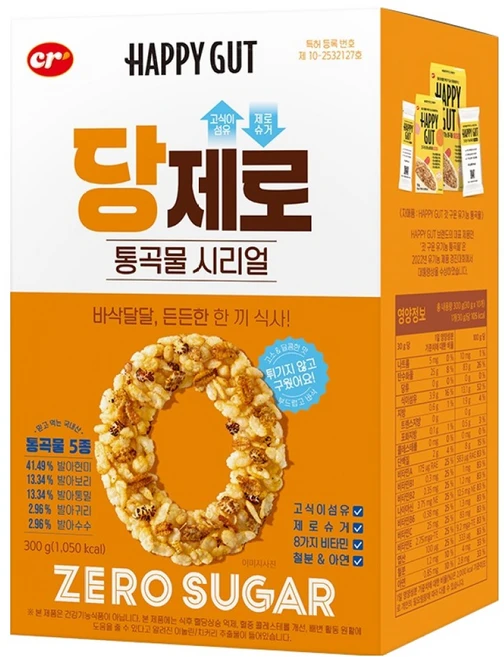 씨알로 당제로 통곡물 시리얼, 300g, 1개 - 쿠팡