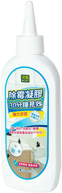 WOCO 潔窩 除霉凝膠, 1瓶, 200ml