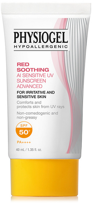 피지오겔 레드 수딩 에이아이 센서티브 유브이 선스크린 어드밴스드 SPF50+ PA++++, 40ml, 1개