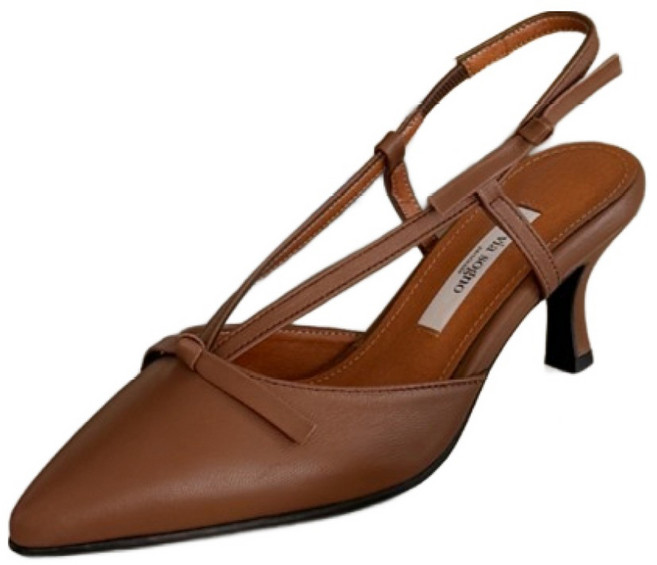 비아소뇨 Raina Sling Back 6cm Vi21217