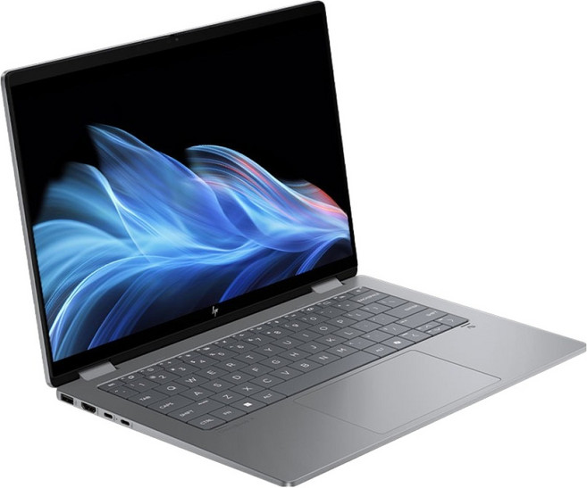HP 2025 옴니북 X 플립 14 코어Ultra5, Meteor Silver, 512GB, 16GB, WIN11 Home, 14-fm0030TU